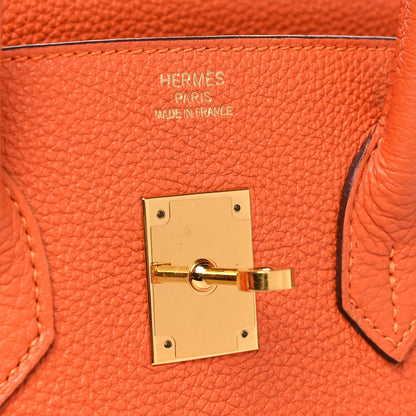 Hermes Togo Birkin 35 Orange 6 of 14