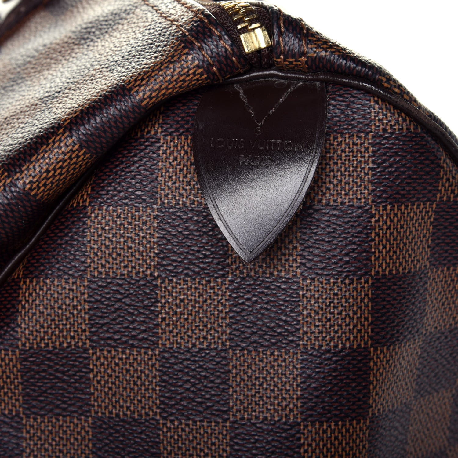 Louis Vuitton Damier Ebene Speedy 35 6 of 9
