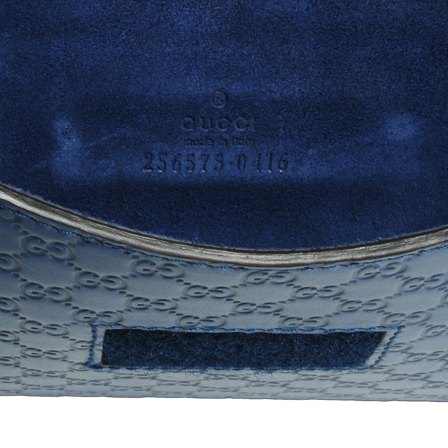 Microguccissima Ipad Case Blue