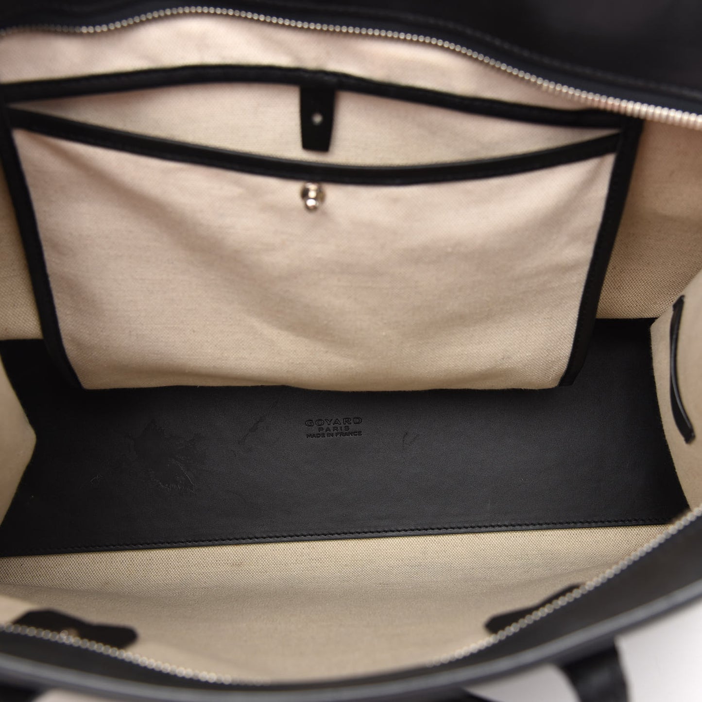 Goyardine Marquises Tote Black