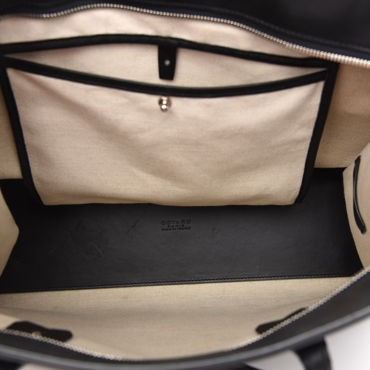 Goyard Goyardine Marquises Tote Black 5 of 8