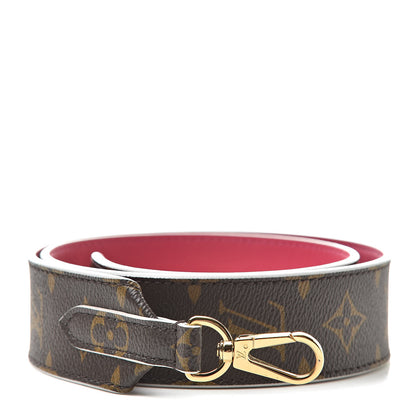 Louis Vuitton Monogram Bandouliere Shoulder Strap Hot Pink 1 of 5