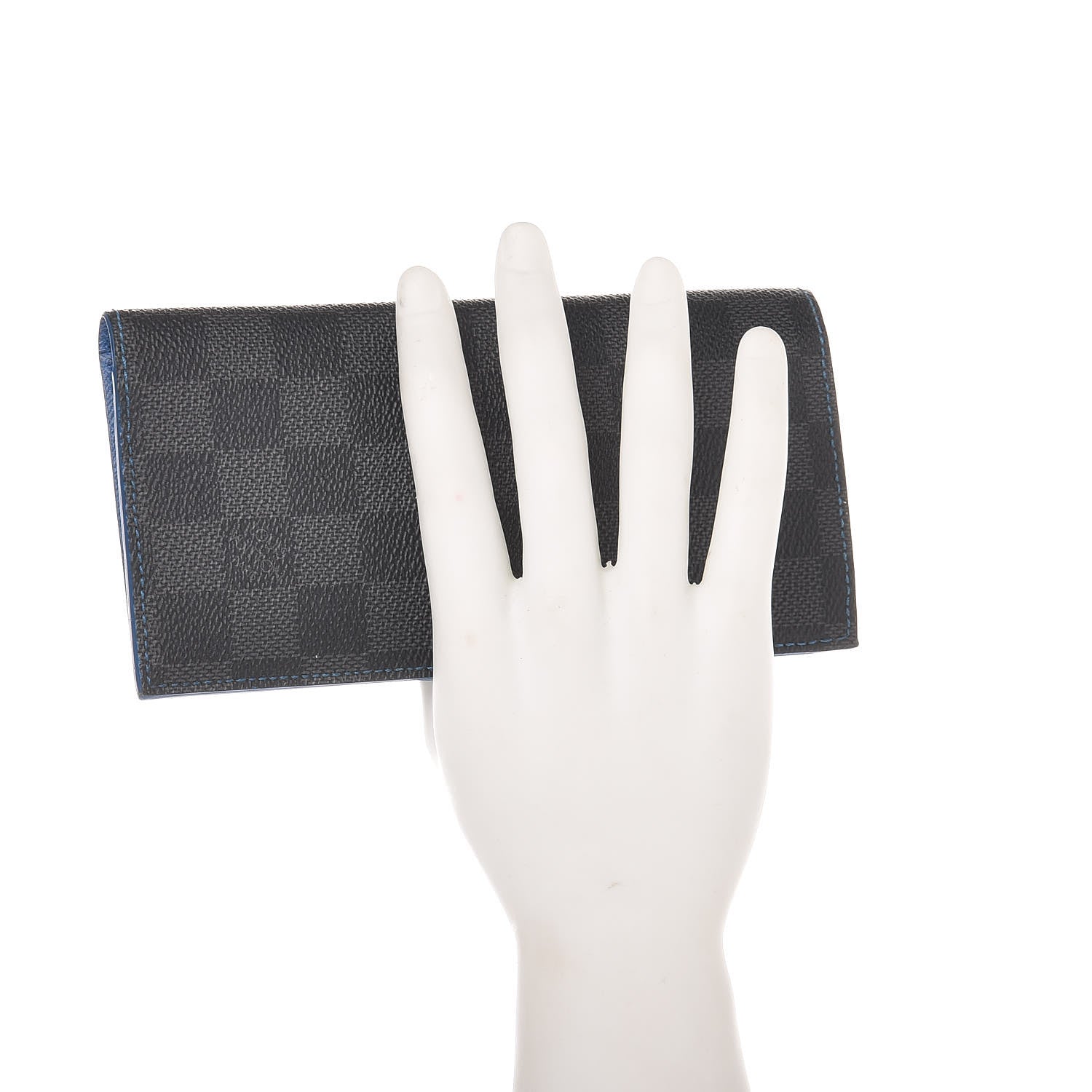 Louis Vuitton Damier Graphite Alexandre Wallet Blue 2 of 8