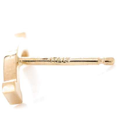 Tiffany 18K Yellow Gold T Smile Stud Earrings 4 of 6