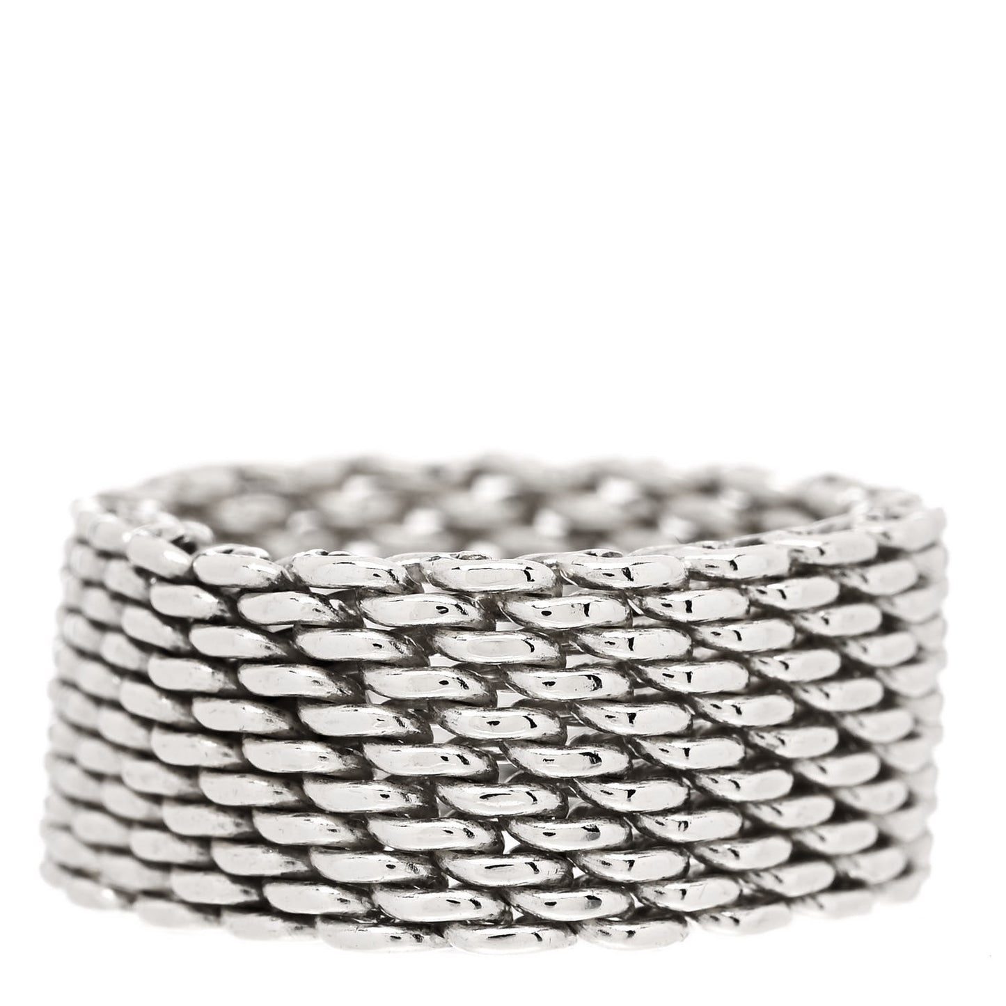 Sterling Silver Somerset Mesh Ring 59 8.75