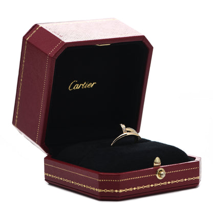 Cartier 18K Yellow Gold Diamond Juste Un Clou Ring 51 5.75 4 of 4