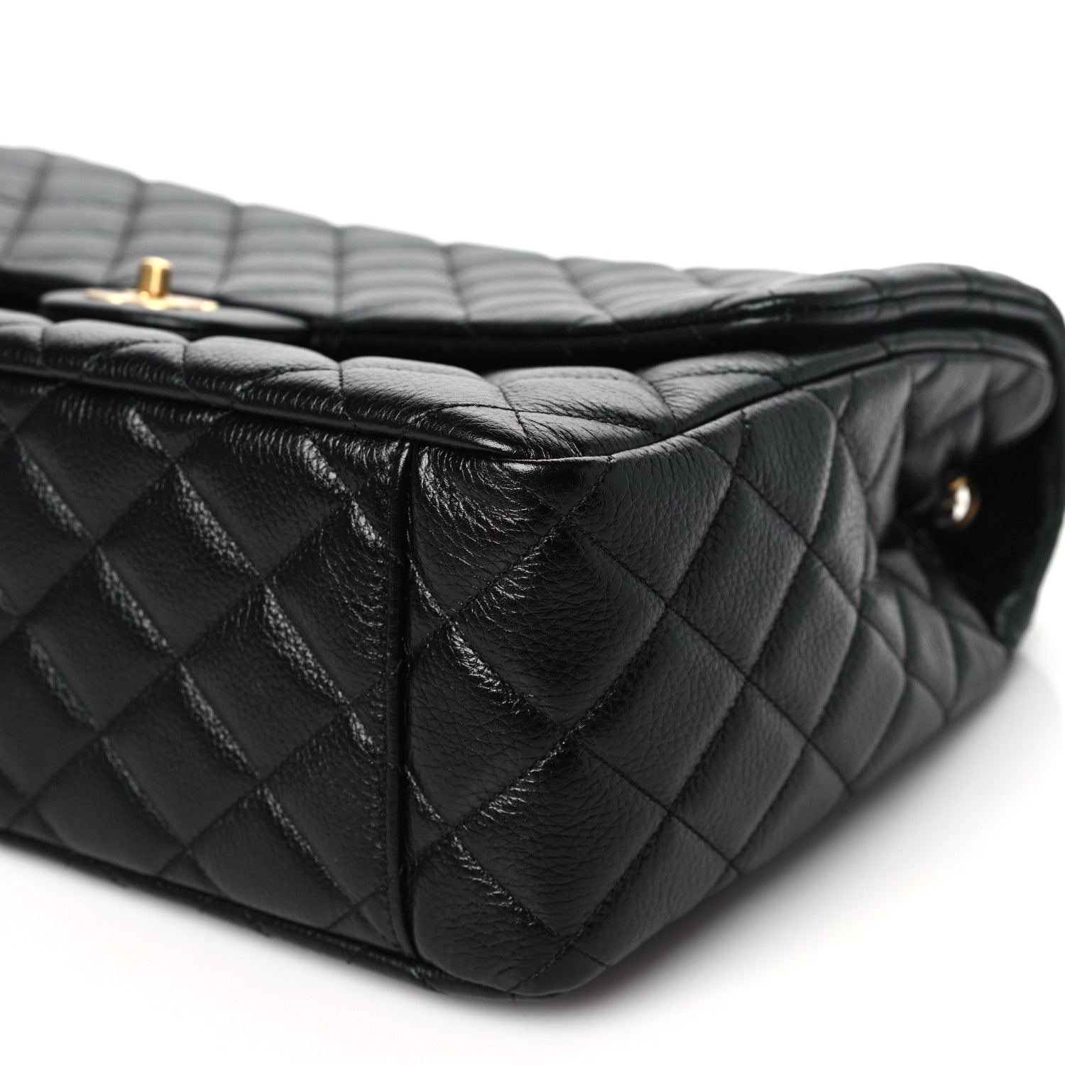 Chanel Caviar Quilted XXL Travel Flap Bag Black 10 of 11