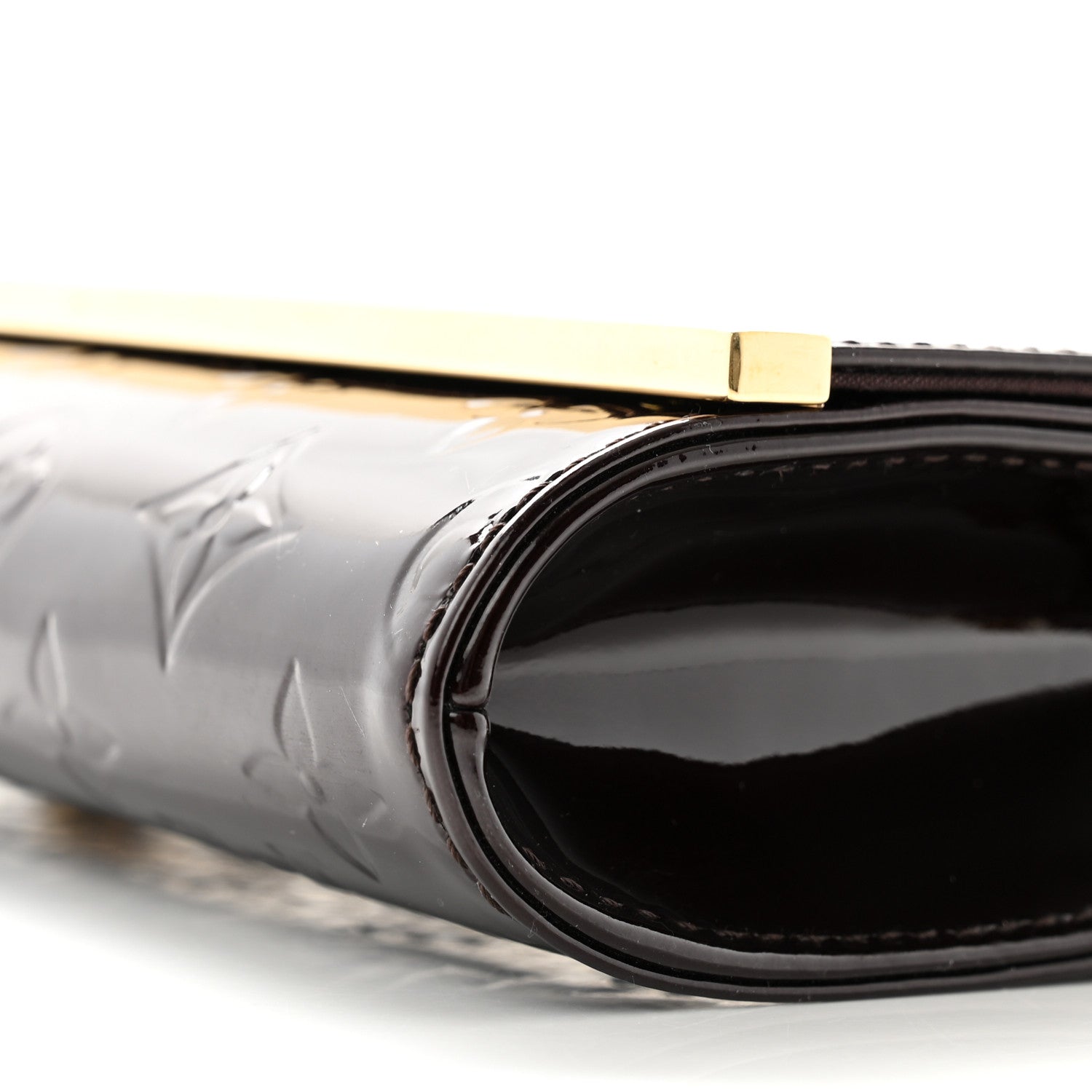 Louis Vuitton Vernis Ana Clutch Amarante 9 of 11