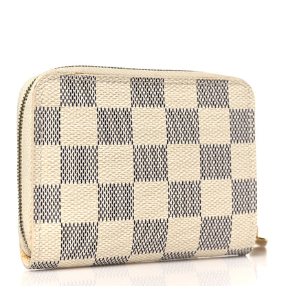 Louis Vuitton Damier Azur Zippy Coin Purse 3 of 9