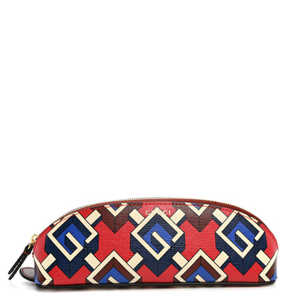 Gucci Shangai Calfskin Geometric G Pencil Case Multicolor 1 of 7