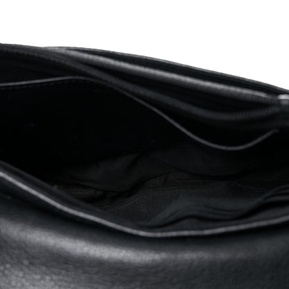 Chanel Caviar Half Moon Wallet On Chain WOC Black 5 of 16