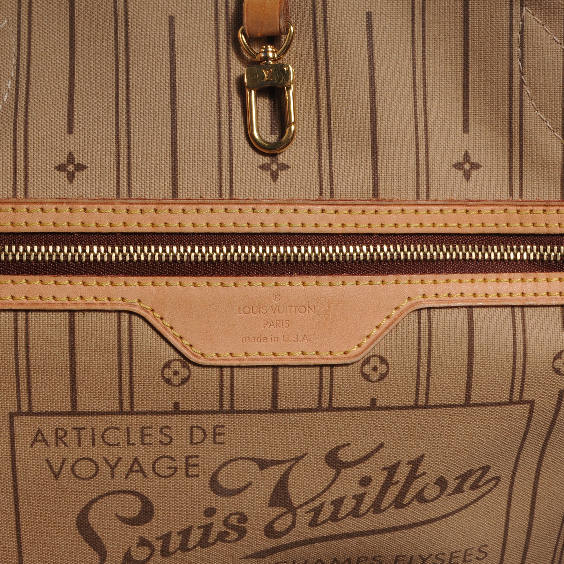 Louis Vuitton Monogram Neverfull MM 6 of 7