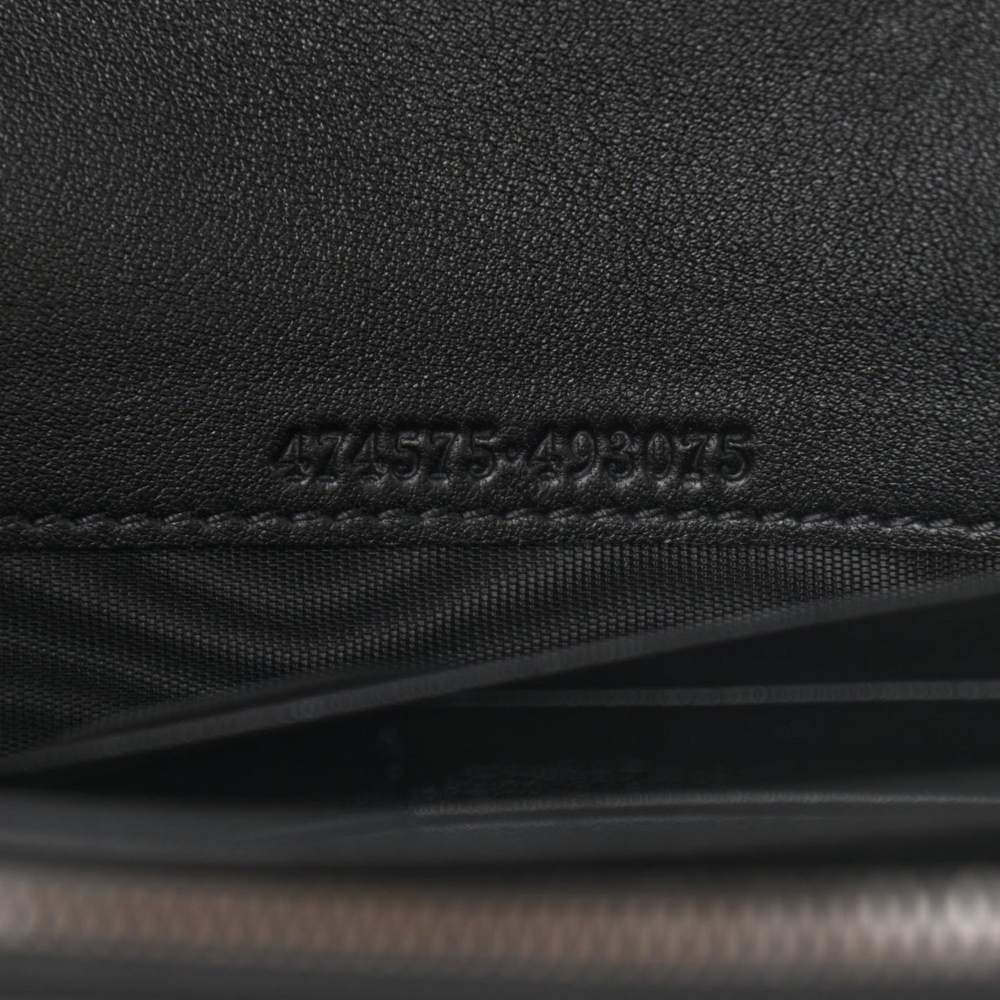 Velvet Matelasse GG Marmont Chain Wallet Black
