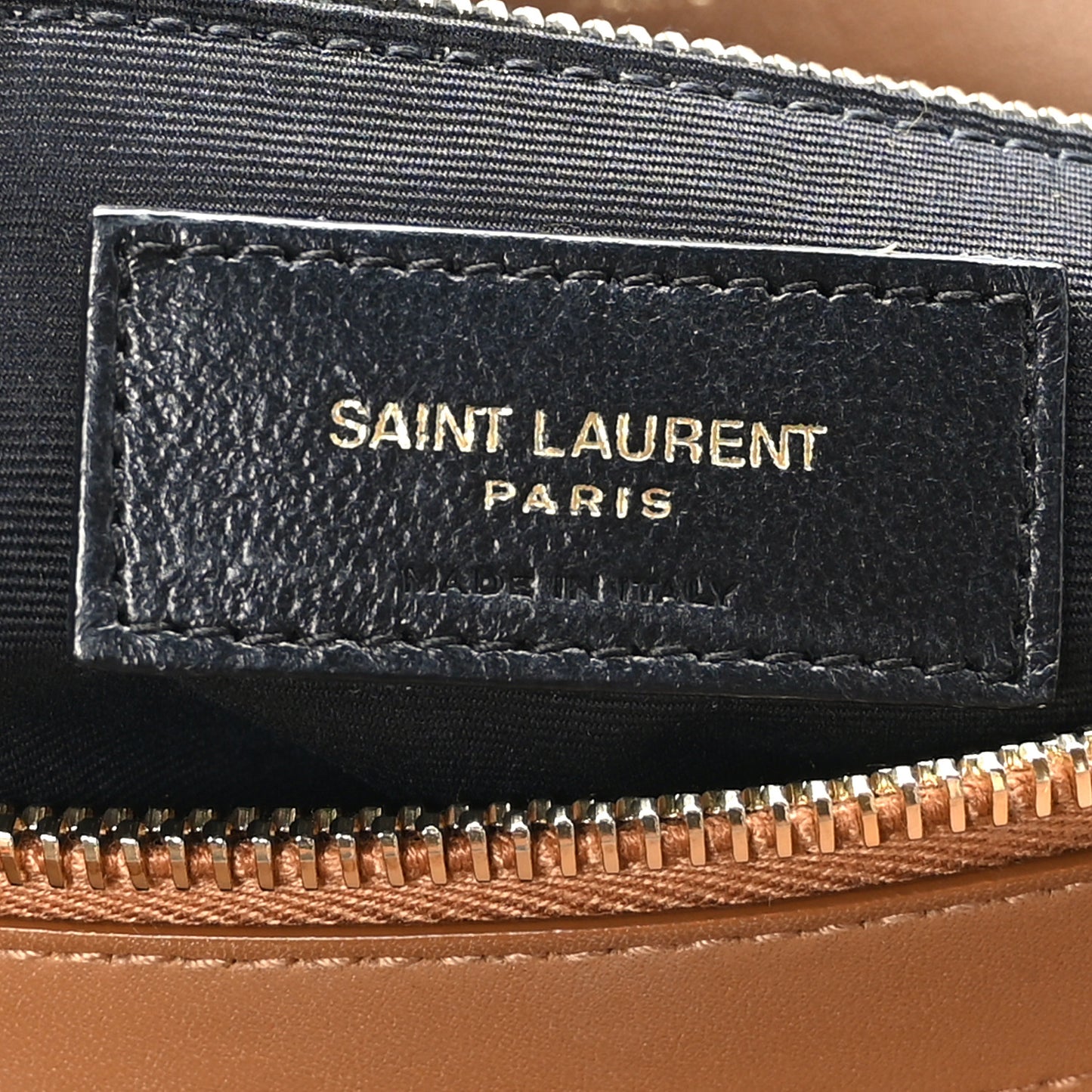 Suede Y Quilted Monogram Medium Loulou Chain Satchel Cinnamon
