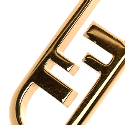 Fendi Metal O'Lock Belt 75 30 Gold 3 of 3