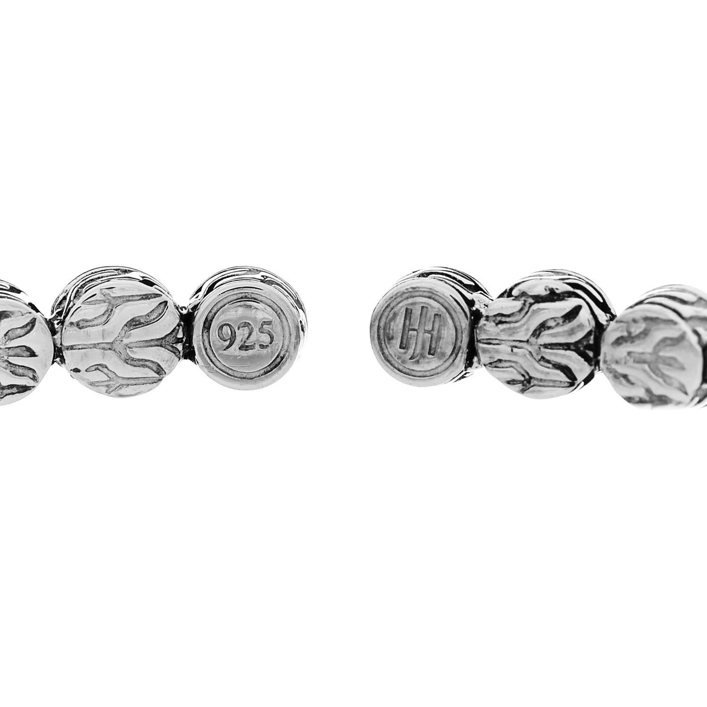 Sterling Silver Diamond Narrow Palu Dot Cuff Bracelet