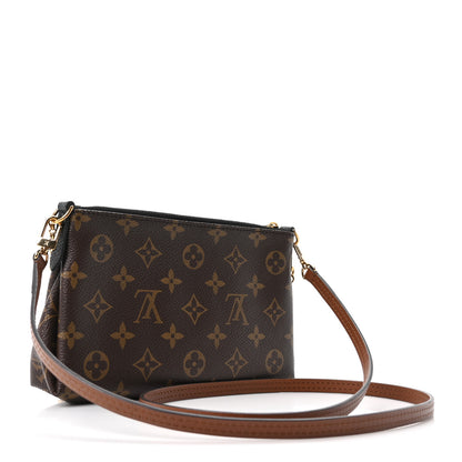 Louis Vuitton Monogram Pallas Clutch Black 3 of 10