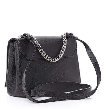 Louis Vuitton Calfskin Lockme II Chain Bag BB Black 3 of 8