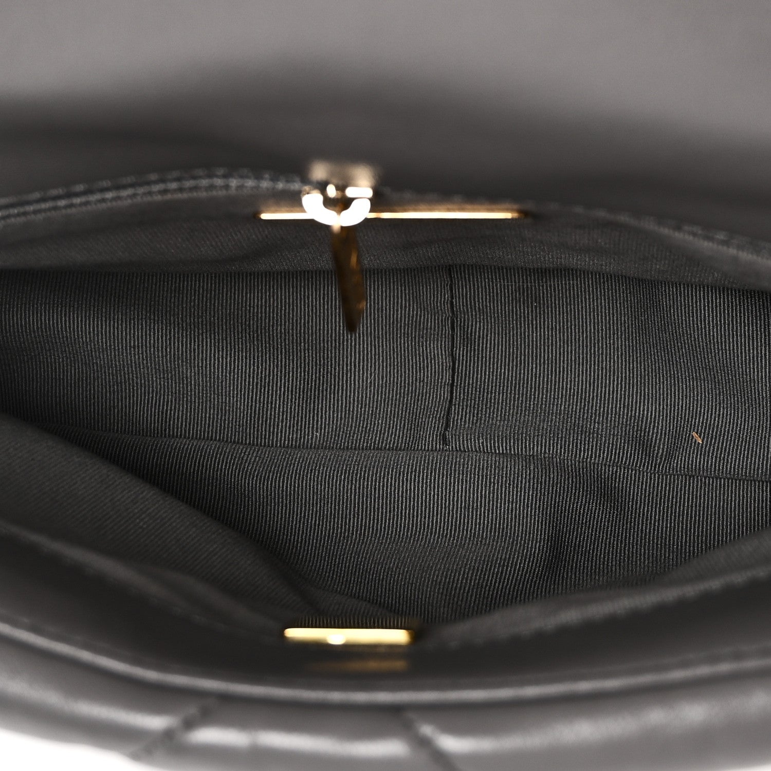 Chanel Lambskin Quilted Medium Chanel 19 Flap Grey 4 of 9