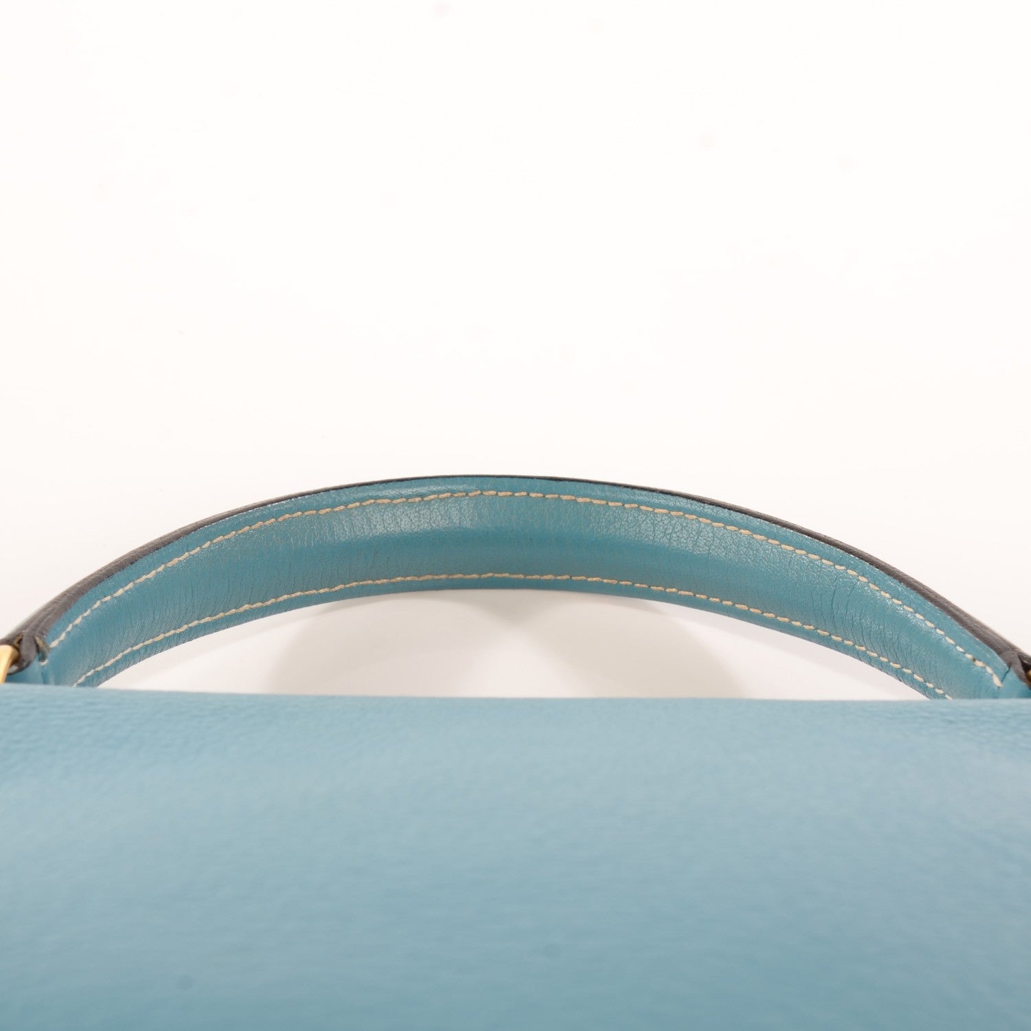 Hermes Taurillon Clemence Kelly Retourne 32 Blue Jean 18 of 20