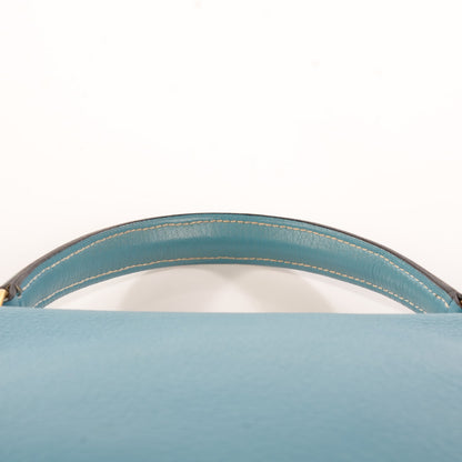 Hermes Taurillon Clemence Kelly Retourne 32 Blue Jean 18 of 20