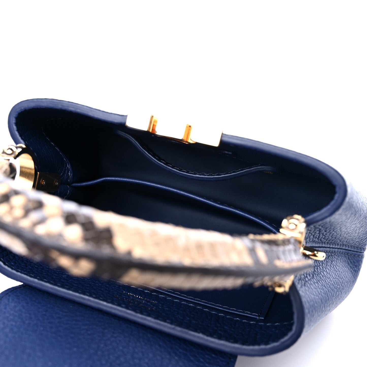 Taurillon Python Capucines Mini