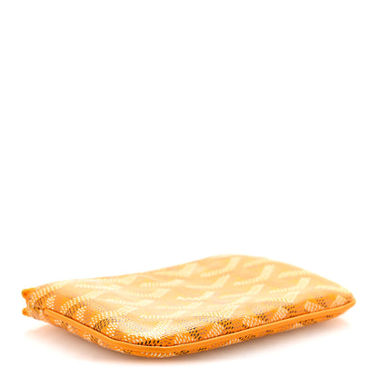 Goyard Goyardine Nano Senat Key Pouch Yellow 4 of 8