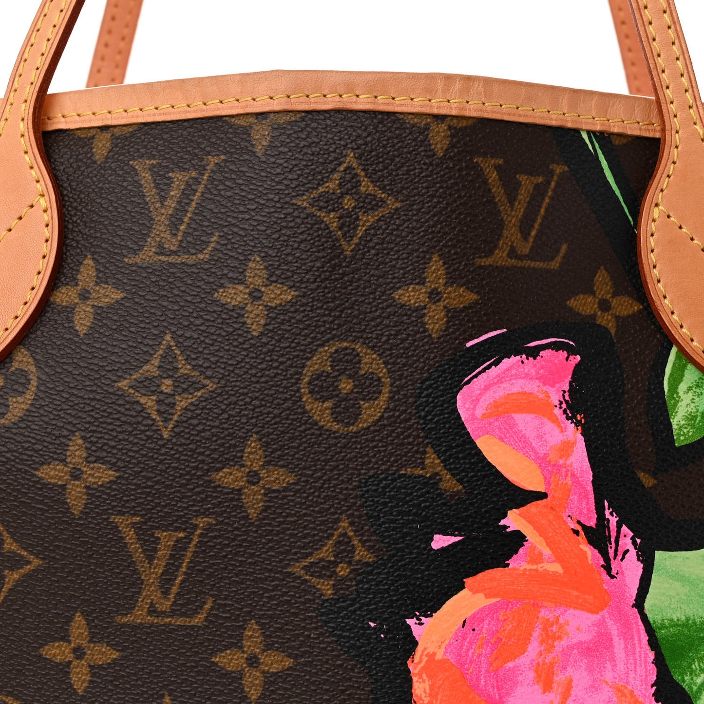 Monogram Roses Neverfull MM