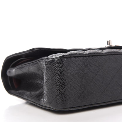 Chanel Caviar Quilted Medium Double Flap Black 6 of 11