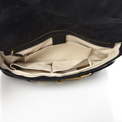 Gucci Patent Large Bright Bit Clutch Black 5 of 9