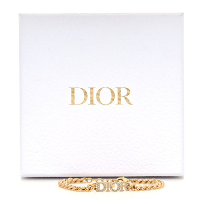 Christian Dior Metal Crystal Dio(r)evolution Bracelet Gold 6 of 6