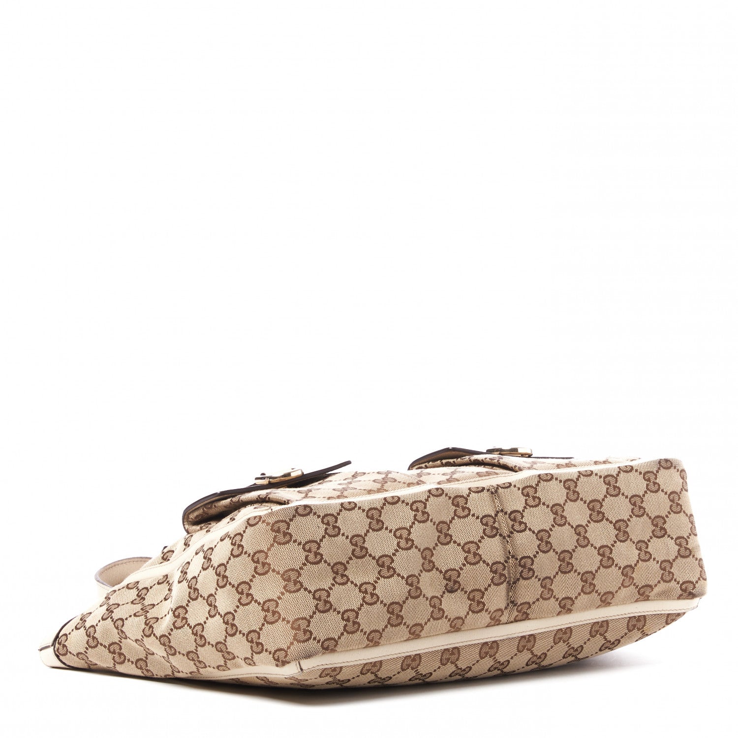 Gucci Monogram Abbey D Ring Tote Off White 3 of 9