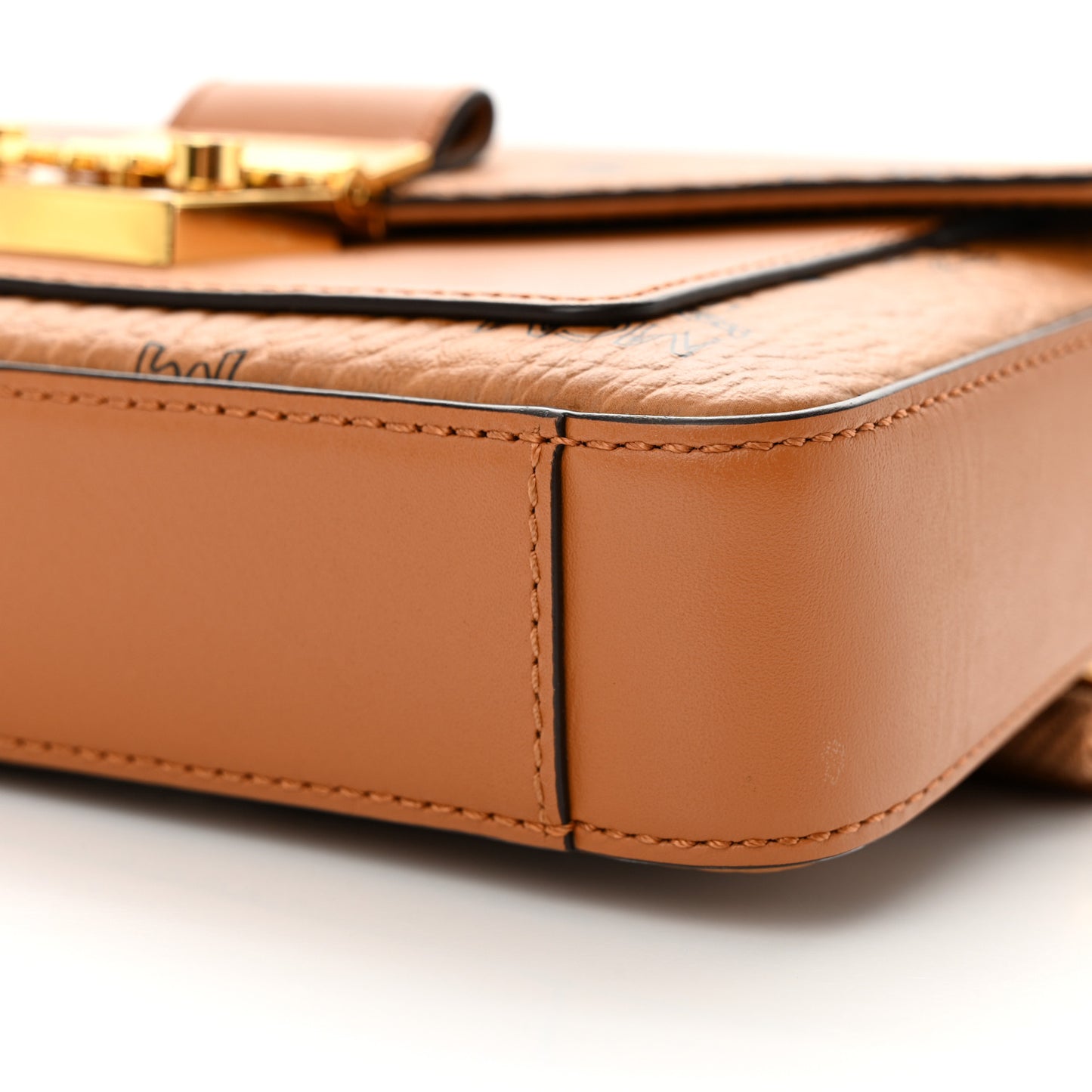 Visetos Small Millie Crossbody Belt Bag Cognac