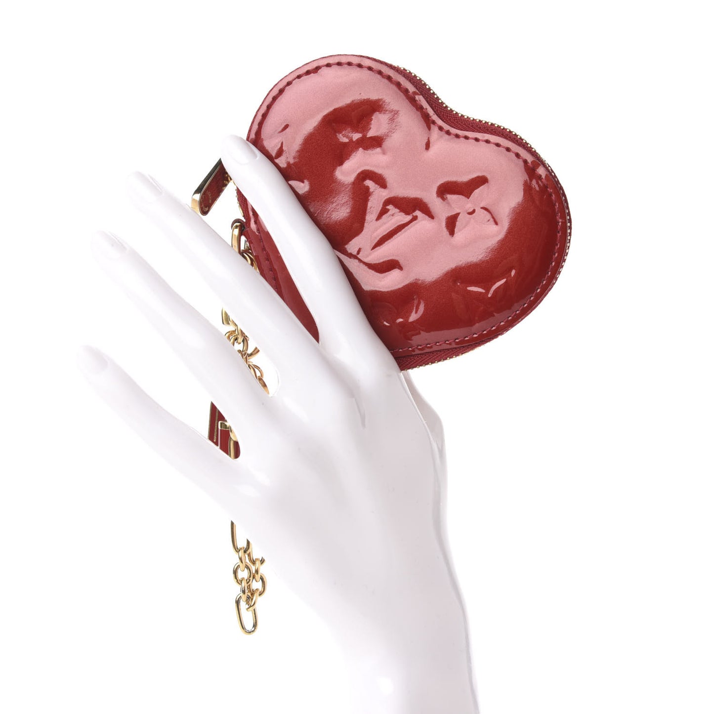 Vernis Coeur Heart Coin Purse Pomme D'Amour