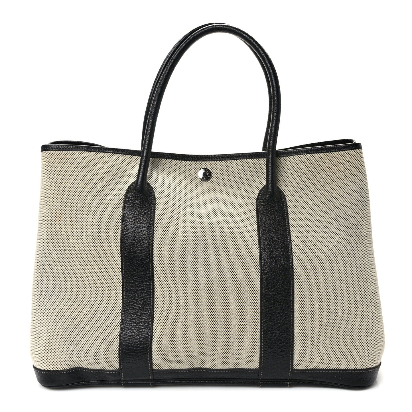 Toile Buffle Skipper Garden Party 36 MM Tote Black