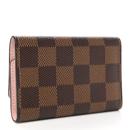 Louis Vuitton Damier Ebene Multicles 6 Key Holder Rose Ballerine 3 of 9