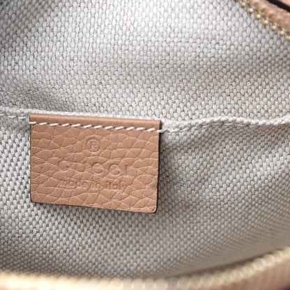 Gucci Pebbled Calfskin Small Soho Disco Bag Rose Beige 5 of 10