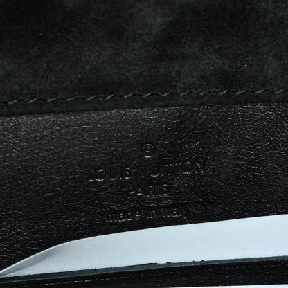 Louis Vuitton Suede SC Slim Clutch Coal 7 of 9