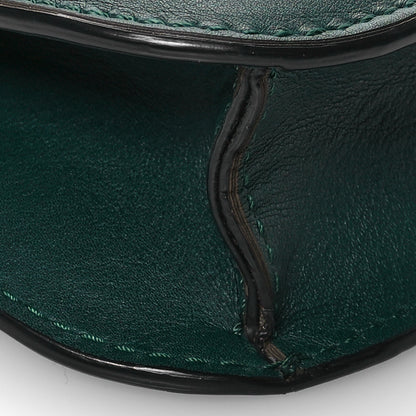 Valentino Garavani Vitello Small Glam Lock Rockstud Flap Light Emerald 9 of 12