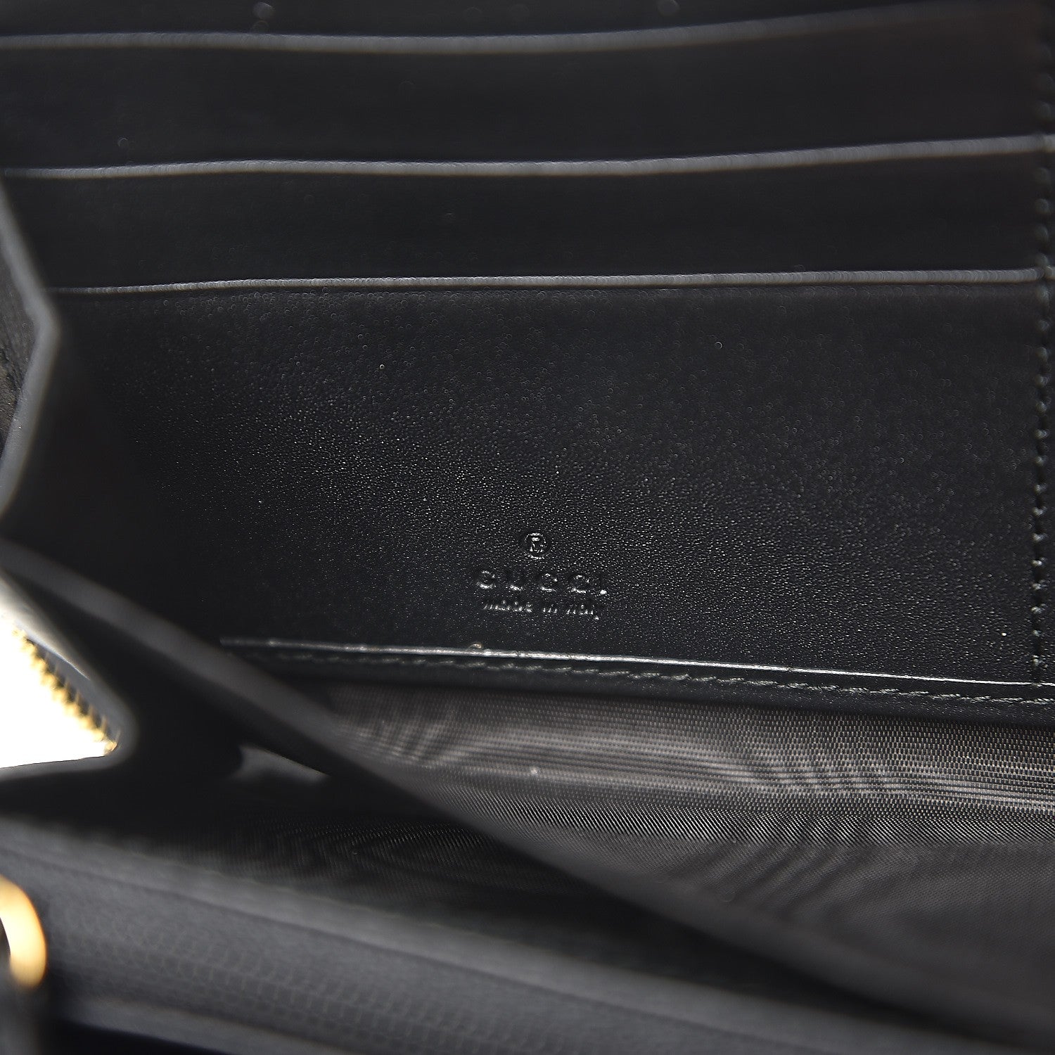 Gucci GG Supreme Monogram Bees Zip Around Wallet 14 of 14