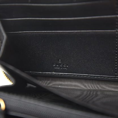 Gucci GG Supreme Monogram Bees Zip Around Wallet 14 of 14