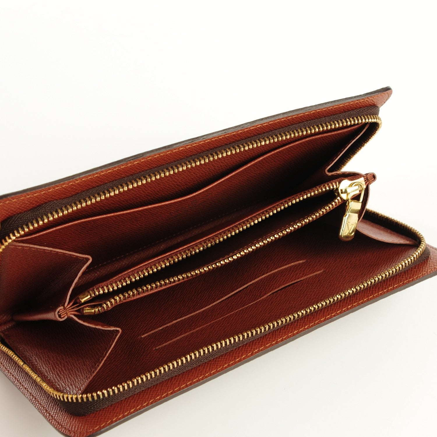 Louis Vuitton Monogram Porte-Monnaie Zippy Wallet 5 of 7
