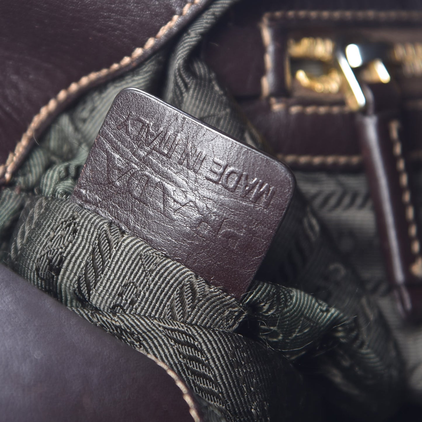 Jacquard Logo Hobo Brown
