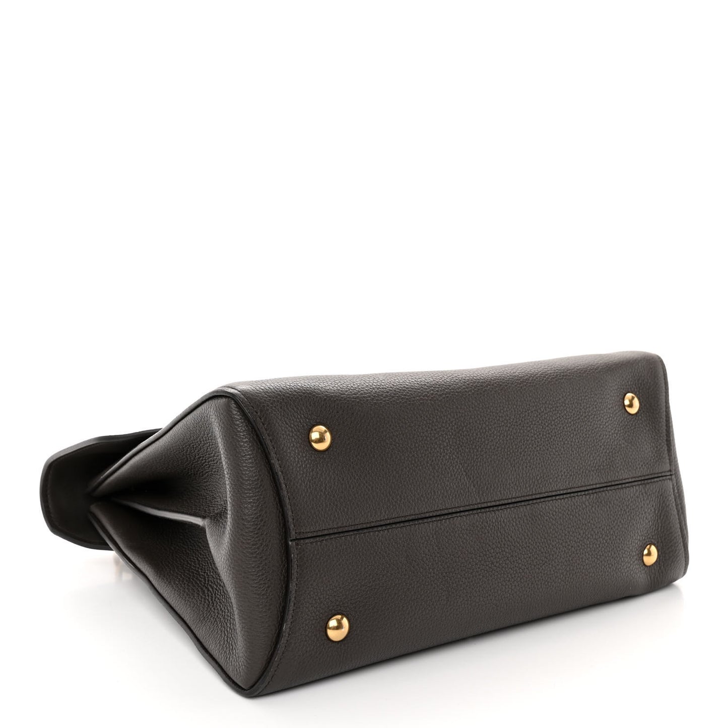 Calfskin Medium Margot Top Handle Satchel Flannel