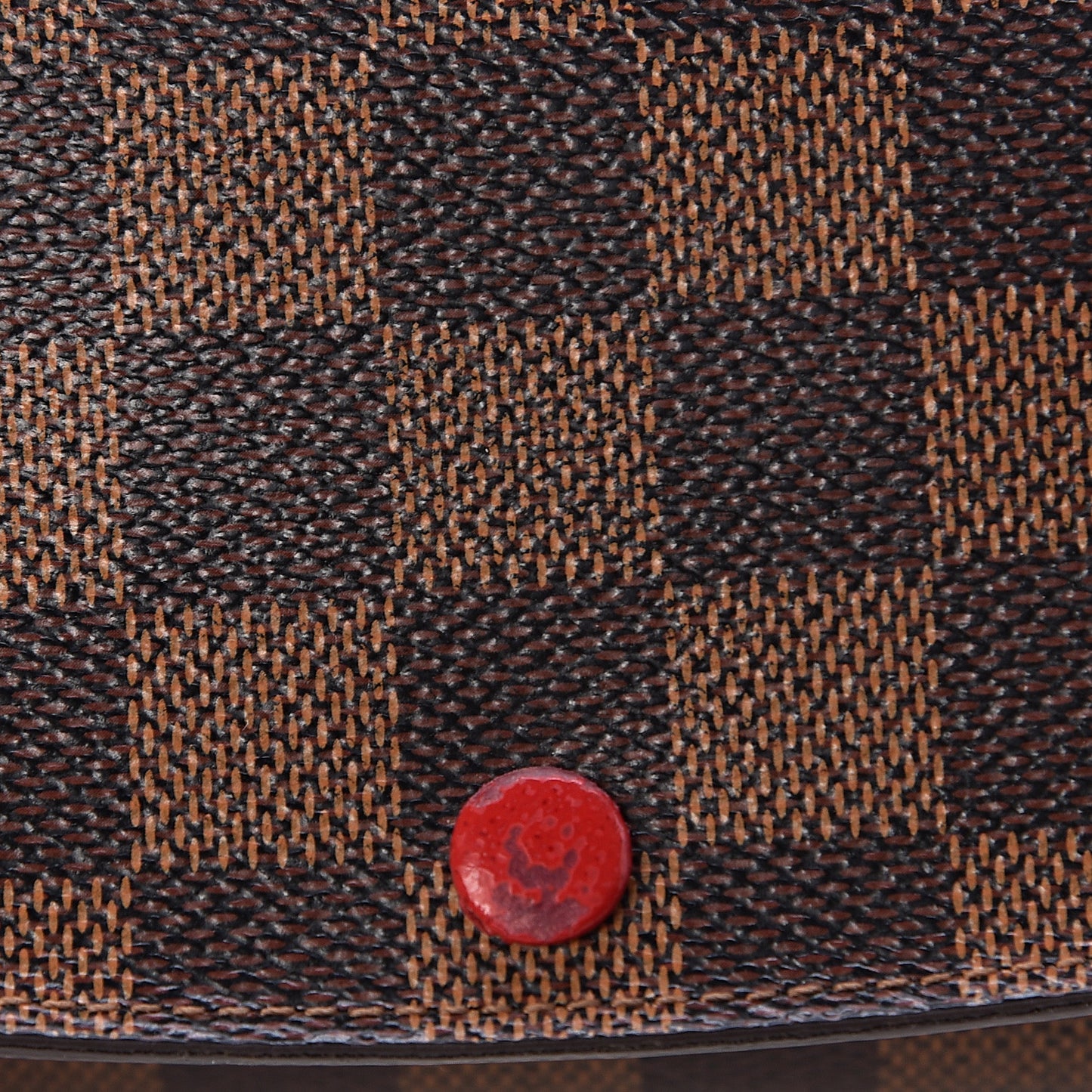 Damier Ebene Emilie Wallet Red