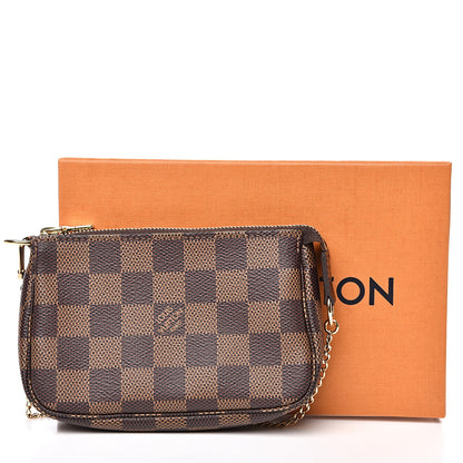 Louis Vuitton Damier Ebene Mini Pochette Accessories 8 of 8