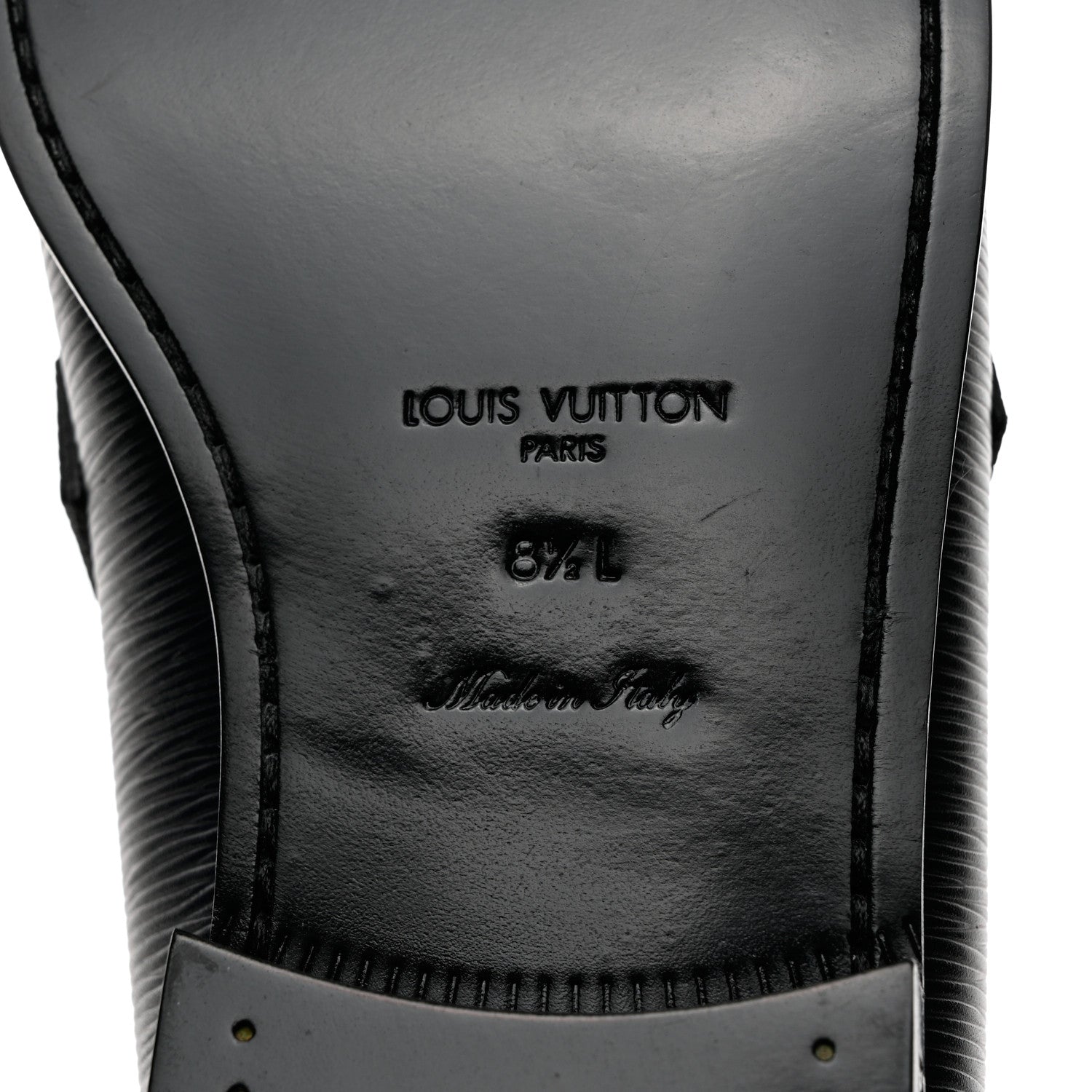 Louis Vuitton Epi Mens Major Loafers 8.5 Marine 8 of 9