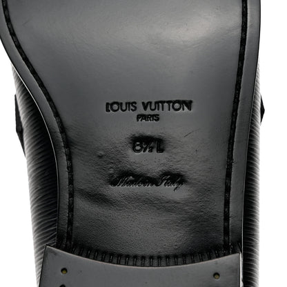 Louis Vuitton Epi Mens Major Loafers 8.5 Marine 8 of 9
