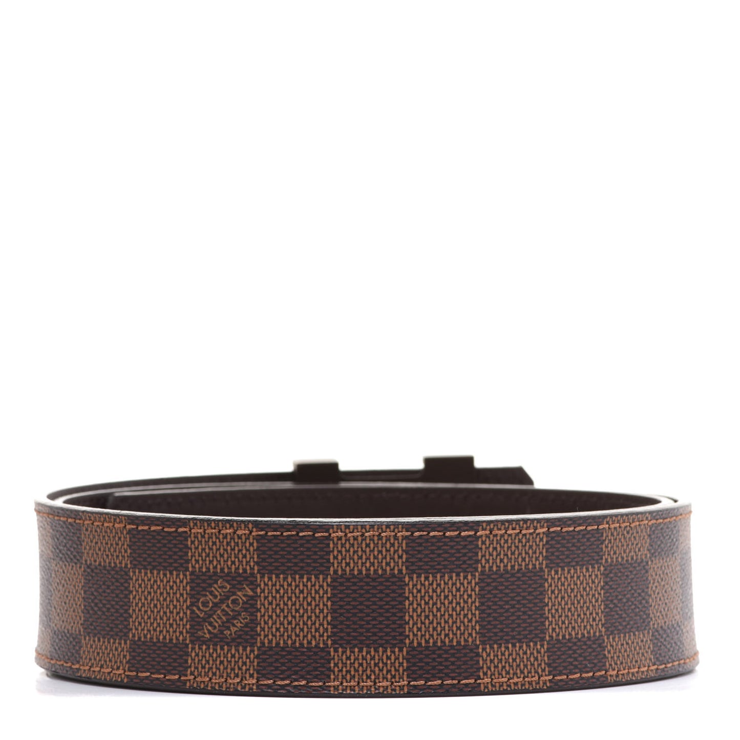 Damier Ebene 40mm LV Initiales Belt 85 34