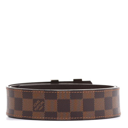 Louis Vuitton Damier Ebene 40mm LV Initiales Belt 85 34 2 of 7